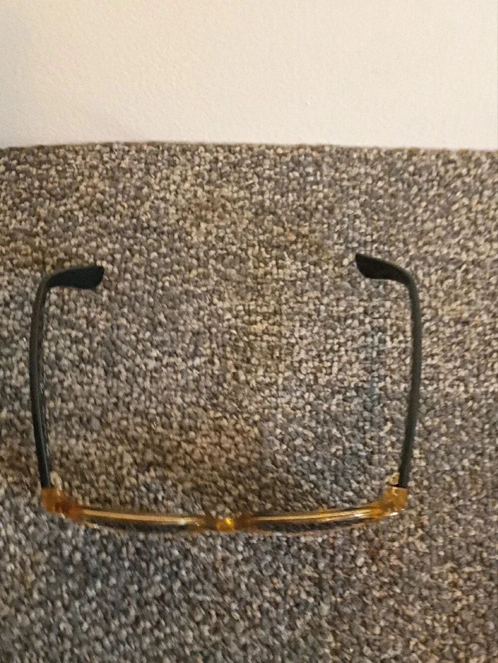 Ray-Ban Amber Frame Sunglasses with Black Lenses Frames ONLY